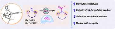 Graphical abstract: Anilido-pyrazole ligand supported germylenes: synthesis, structure, and catalytic N-formylation of amines using CO2