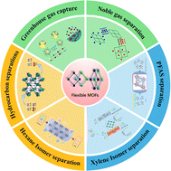 Graphical abstract: Flexible metal–organic frameworks: Frontiers in dynamic pore engineering for adsorptive separation