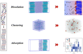 Graphical abstract: Molecular-level insights into small organic molecule dipyrone crystallization by MD-based strategies