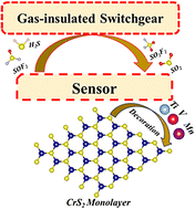 Graphical abstract: A transition metal (Ti, V, and Mn)-decorated CrS2 monolayer as a propitious gas scavenger for SF6 decomposition remnants: acumen from density functional theory simulations