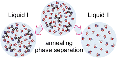 Graphical abstract: Quantifying the liquid–liquid transition in cold water/glycerol mixtures by intermolecular hyperfine relaxation-induced dipolar modulation enhancement (ih-RIDME)
