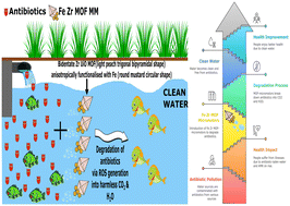 Graphical abstract: Self-propelled MOF micromotors: a smart solution for antibiotic pollution and resistance control