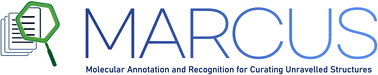 Graphical abstract: MARCUS: molecular annotation and recognition for curating unravelled structures