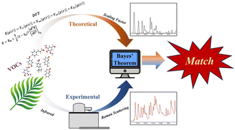 Graphical abstract: DFT meets Bayesian inference: creating a framework for the assignment of calculated vibrational frequencies