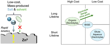 Graphical abstract: A solvation-driven reevaluation of organic electrolytes for zinc batteries