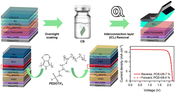 Graphical abstract: Universal non-destructive interconnection layer engineering for efficient and stable perovskite tandem photovoltaics