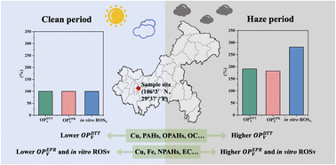 Graphical abstract: Health implications of wintertime fine particulate matter from southwestern China