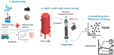 Graphical abstract: Granular activated carbon for bromacil removal: experimental and predictive techniques