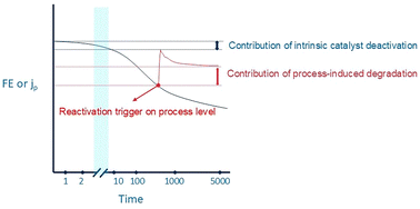 Graphical abstract: Unlocking long-term stability in metal-based gas diffusion electrodes for CO2 electroreduction