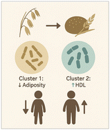 Graphical abstract: Gut microbial clusters in children show different cardiometabolic responses to wholegrains – a post hoc analysis of a randomized wholegrain trial in children