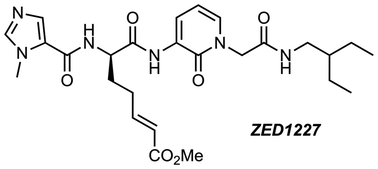 Graphical abstract: A green chemistry approach to the synthesis of an emerging drug for the treatment of celiac disease