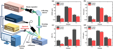 Graphical abstract: A spectral microsensor applied in LIBS for heavy metal detection in water