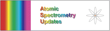 Graphical abstract: Atomic spectrometry update: review of advances in the analysis of metals, chemicals and functional materials