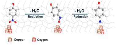 Graphical abstract: Revealing an efficient copper oxide nanoparticle catalyst for the reduction of the hazardous nitrophenol: experimental and DFT studies
