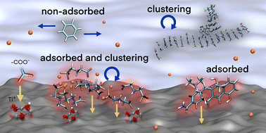 Graphical abstract: Adsorption of wastewater pollutants on amorphous TiO2: an atomistic simulation study