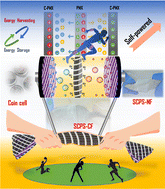 Graphical abstract: PAN/MXene: a potent piezo-gen and cogent piezoelectric separator for self-chargeable supercapacitors