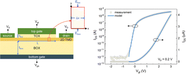 Graphical abstract: Physics-based compact model for 2D TMD FETs with full-range validation from single device to circuit