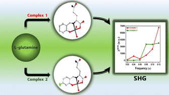 Graphical abstract: Exploring the first and second hyperpolarizabilities of l-glutamine-based Schiff base ligands and their Cu(ii) coordination complexes