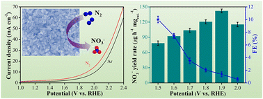 Graphical abstract: Insights into oxygen vacancy-enhanced WO3 nanosheets for electrocatalytic nitrogen oxidation to nitrate