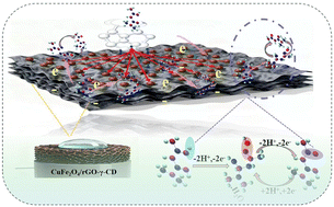 Graphical abstract: A novel electrochemical sensor based on CuFe2O4/γ-CD loaded reduced graphene oxide nanocomposites: enabling the detection of metformin in water and soil