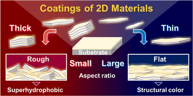 Graphical abstract: 2D nanoarchitectonics for exfoliated nanosheets: tailoring surface roughness of thin-film coatings
