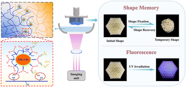 Graphical abstract: Digital light processing 3D printable smart silicone-based elastomeric composites based on a synergistic dual-compatibilization strategy