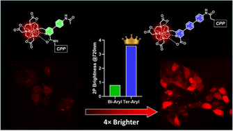 Graphical abstract: Amido/alkoxy–aryl–aryl–picolinate push–pull antennas for two-photon sensitization of Eu3+ luminescence