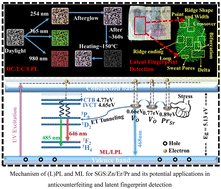 Graphical abstract: Multimode -responsive luminescence of robust Sr2Ga2SiO7:Zn/Er/Pr for visualized/dynamic anticounterfeiting and temperature/stress sensing