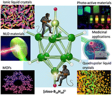 Graphical abstract: Apical functionalization of the [closo-B10H10]2− anion: building blocks for modern materials