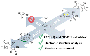 Graphical abstract: A unified mechanistic framework for DDQ-promoted transformation of electron-deficient alkenes: the addition-coupled electron transfer (ACET) perspective