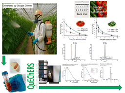 Graphical abstract: Dissipation kinetics and dietary risk assessment of metrafenone in greenhouse-grown tomatoes and cucumbers using LC-MS/MS