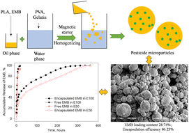 Graphical abstract: Slow-release pesticide microparticles from polylactic acid and emamectin benzoate: preparation and characteristics