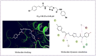 Graphical abstract: Enzymatic, cell-based, and in silico evaluation of di-substituted aminomethyl-1,2,3-triazole–cinamamide hybrids as mushroom tyrosinase inhibitors