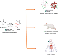 Graphical abstract: Green synthesis of new chiral amino acid urea derivatives and evaluation of their anti-inflammatory activity