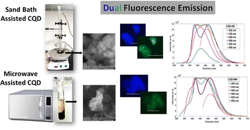 Graphical abstract: Harnessing Maillard reaction byproducts for dual emissive carbon quantum dots: a tunable optical platform