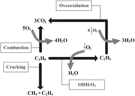 Graphical abstract: Recent progress in propane oxidative dehydrogenation: broad catalytic strategies and the role of vanadium