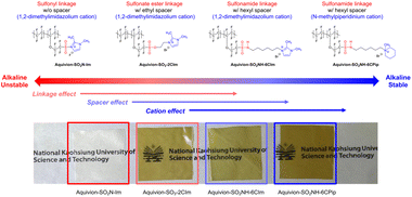 Graphical abstract: Synthesis and alkaline stability of Aquivion-based perfluorinated anion exchange membranes