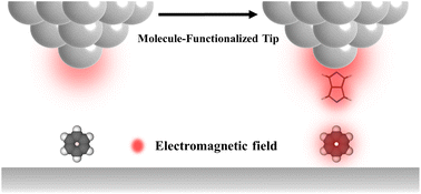 Graphical abstract: Design of functionalized tips driven by molecule–plasmon coupling