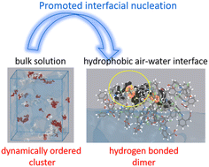 Graphical abstract: Promoting organic nucleation of diclofenac: hydrophobic interfacial interactions drive self-assembly