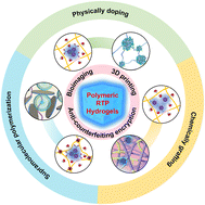 Graphical abstract: Confining chromophores by rigidification of polymer conformation for room-temperature phosphorescence hydrogels