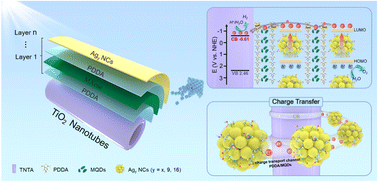 Graphical abstract: Optimization of electron transfer pathways in atomically precise metal nanoclusters: catalyzing a leap in solar water oxidation