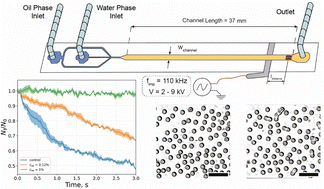 Graphical abstract: Droplet electrocoalescence as a robust tool for in situ examination of hydrogel microparticles in microfluidic devices