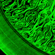 Graphical abstract: Soap film drainage using a centrifugal thin film balance