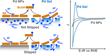 Graphical abstract: Subsurface hydrogen, curvature, and strain: lessons from electro-reduction of benzaldehyde on nano-structured Pd catalysts