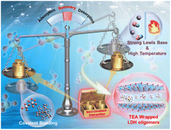 Graphical abstract: Non-covalent interaction of hydroxyl-capped layered double hydroxide oligomers for high-performance P recovery