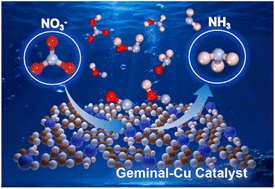 Graphical abstract: Deciphering the dynamic behavior of geminal-Cu sites for high-efficiency reduction of nitrate to ammonia