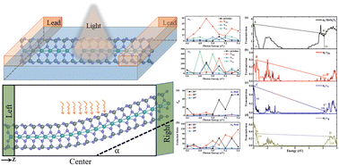 Graphical abstract: Largely enhanced bulk photovoltaic effects in a two-dimensional MoSi2N4 monolayer photodetector by vacancy-doping and bending-increased device asymmetry