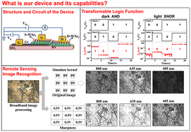 Graphical abstract: Light- and electrically-programmable logic devices, hybrid communication, and image recognition technology based on WSe2/h-BN/Gr heterostructures