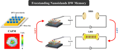 Graphical abstract: Construction of ferroelectric topological domains in freestanding epitaxial BiFeO3 nanostructures