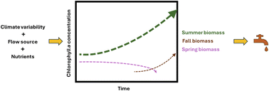 Graphical abstract: Climate variability and flow management impact phytoplankton biomass in a shallow reservoir